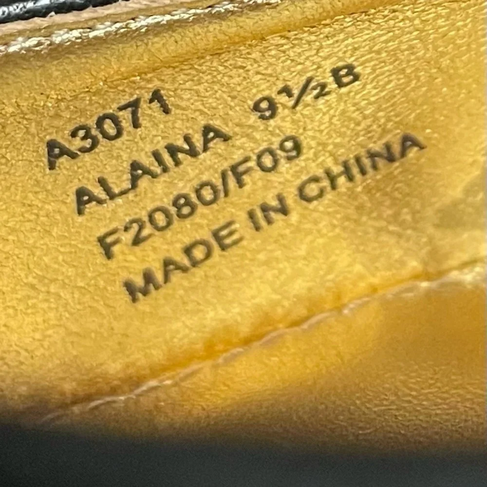 Coach Alaina Logo Heel Pumps Brown Tan Size 9.5